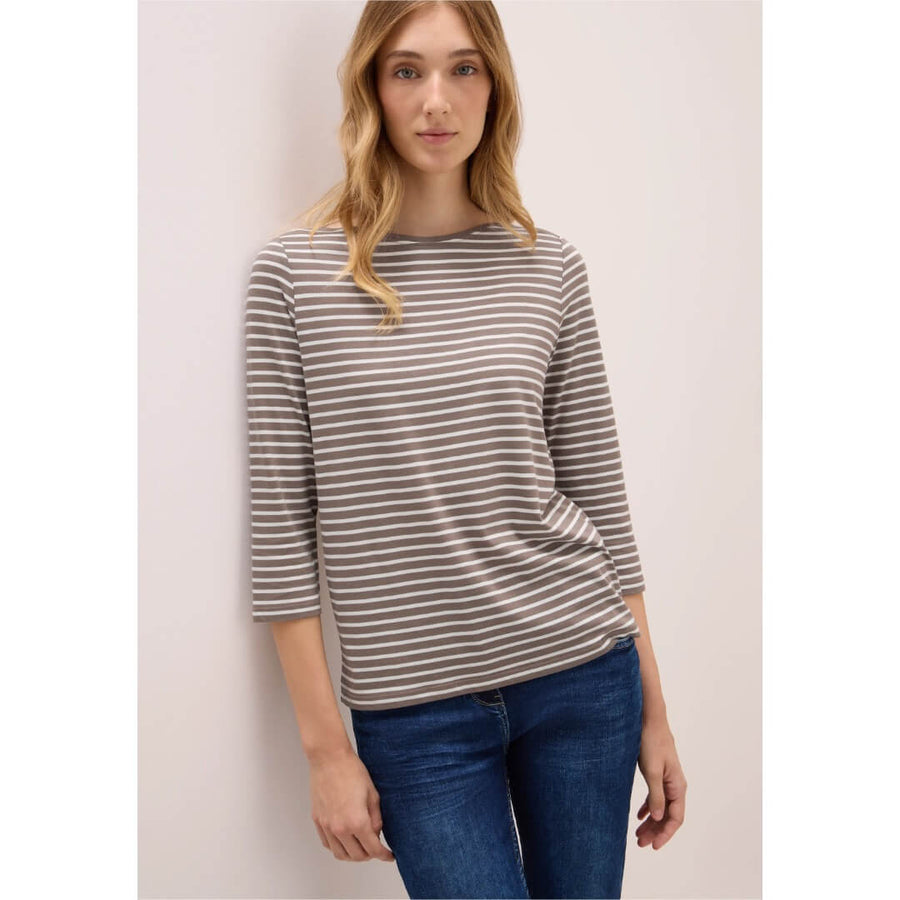 Cecil raitatrikoo 3/4, ruskea - Moment.fi