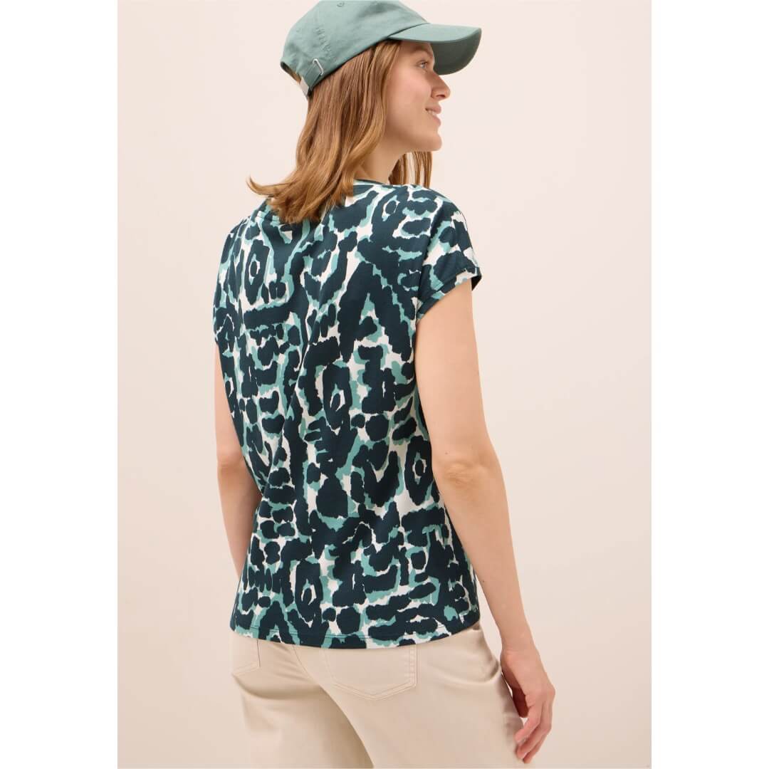 Cecil kuosipaita modaali, vihreä - Moment.fi