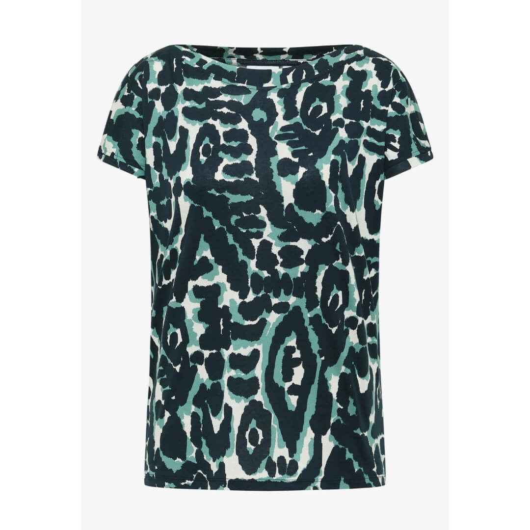 Cecil kuosipaita modaali, vihreä - Moment.fi