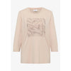 Street One trikoopaita 3/4, beige