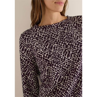 Cecil kuosipaita, luumu