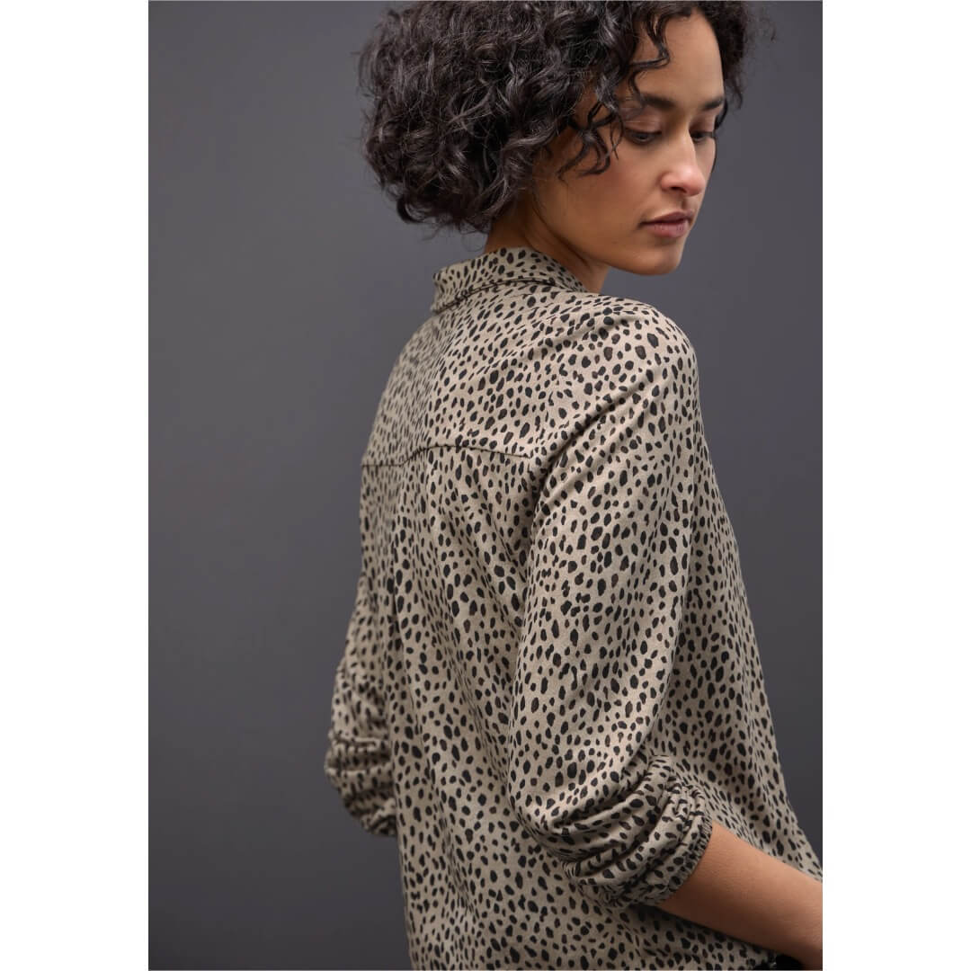 Street One kuosipaita, beige - Moment.fi