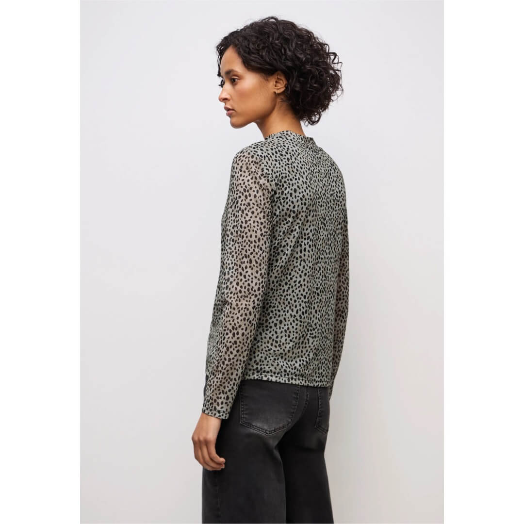 Street One mesh-paita, beige - Moment.fi