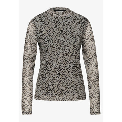 Street One mesh-paita, beige