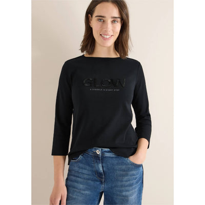 Cecil trikoopaita, musta