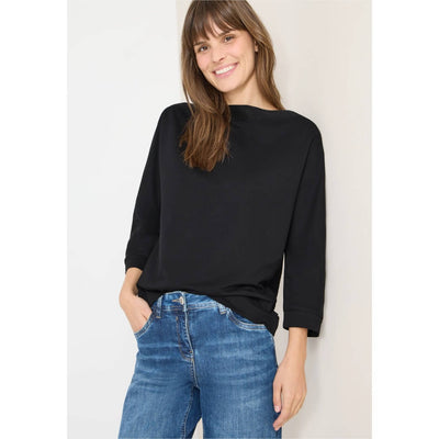 Cecil paita lurex, musta