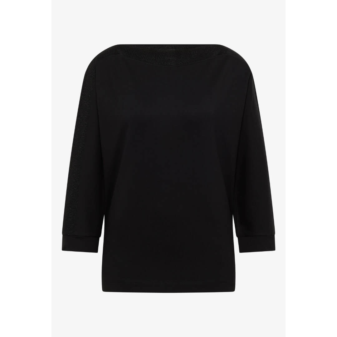 Cecil paita lurex, musta