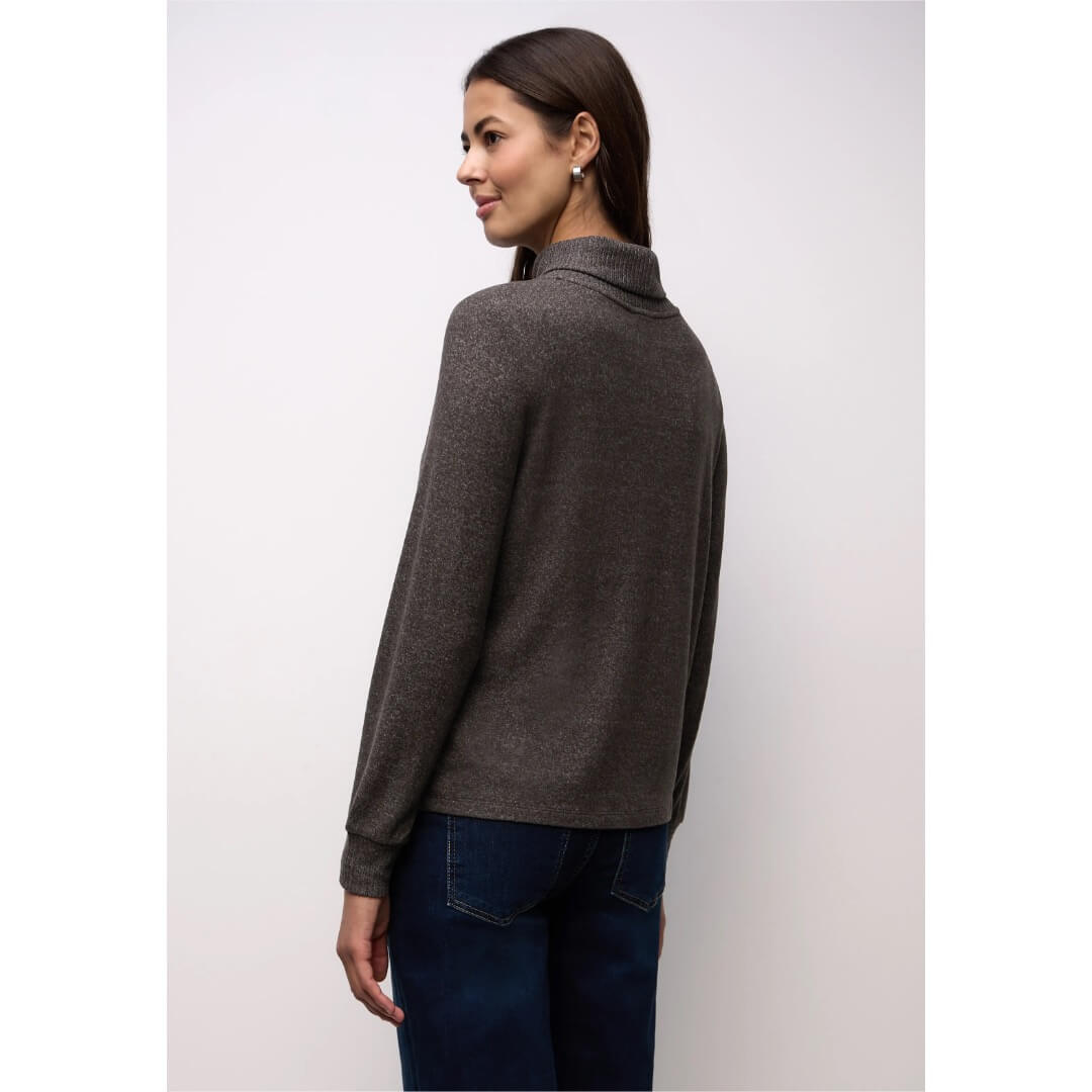 Street One pooloneule, ruskea