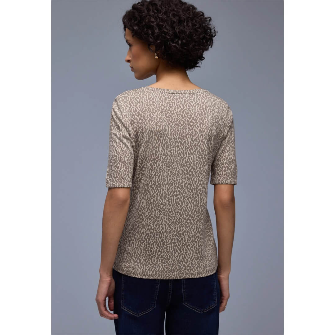Street One t-paita Leo, beige
