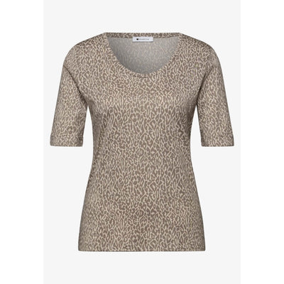 Street One t-paita Leo, beige