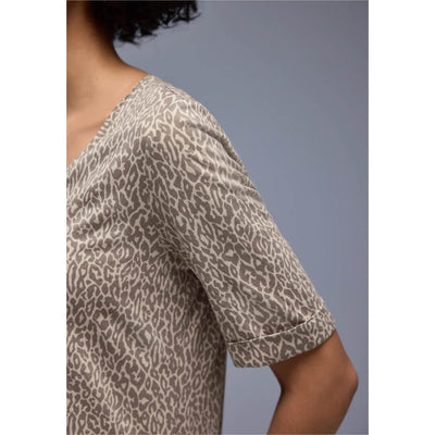 Street One t-paita Leo, beige