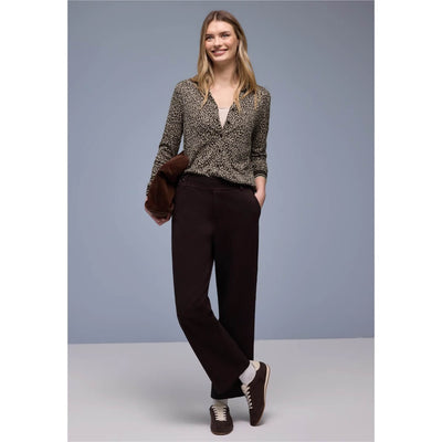 Street One jerseypaita, ruskea