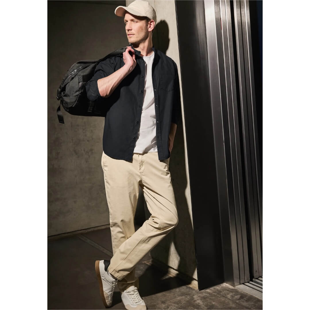 STREET ONE pystykauluspaita, musta - Moment.fi