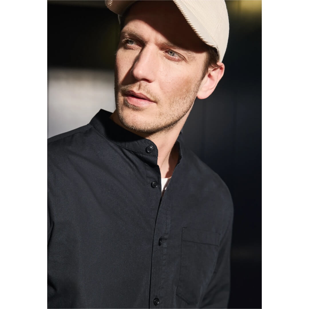 STREET ONE pystykauluspaita, musta - Moment.fi