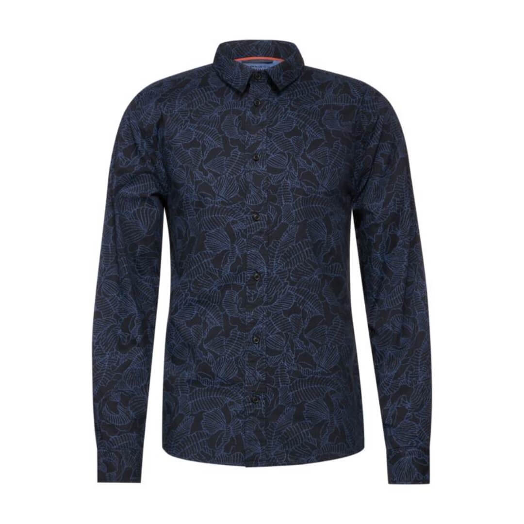 Street One kuosipaita, tummansininen - Moment.fi