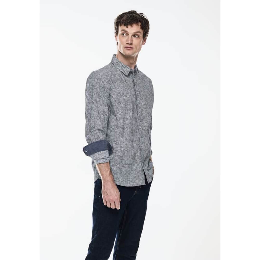 Street One kuosipaita, harmaa - Moment.fi