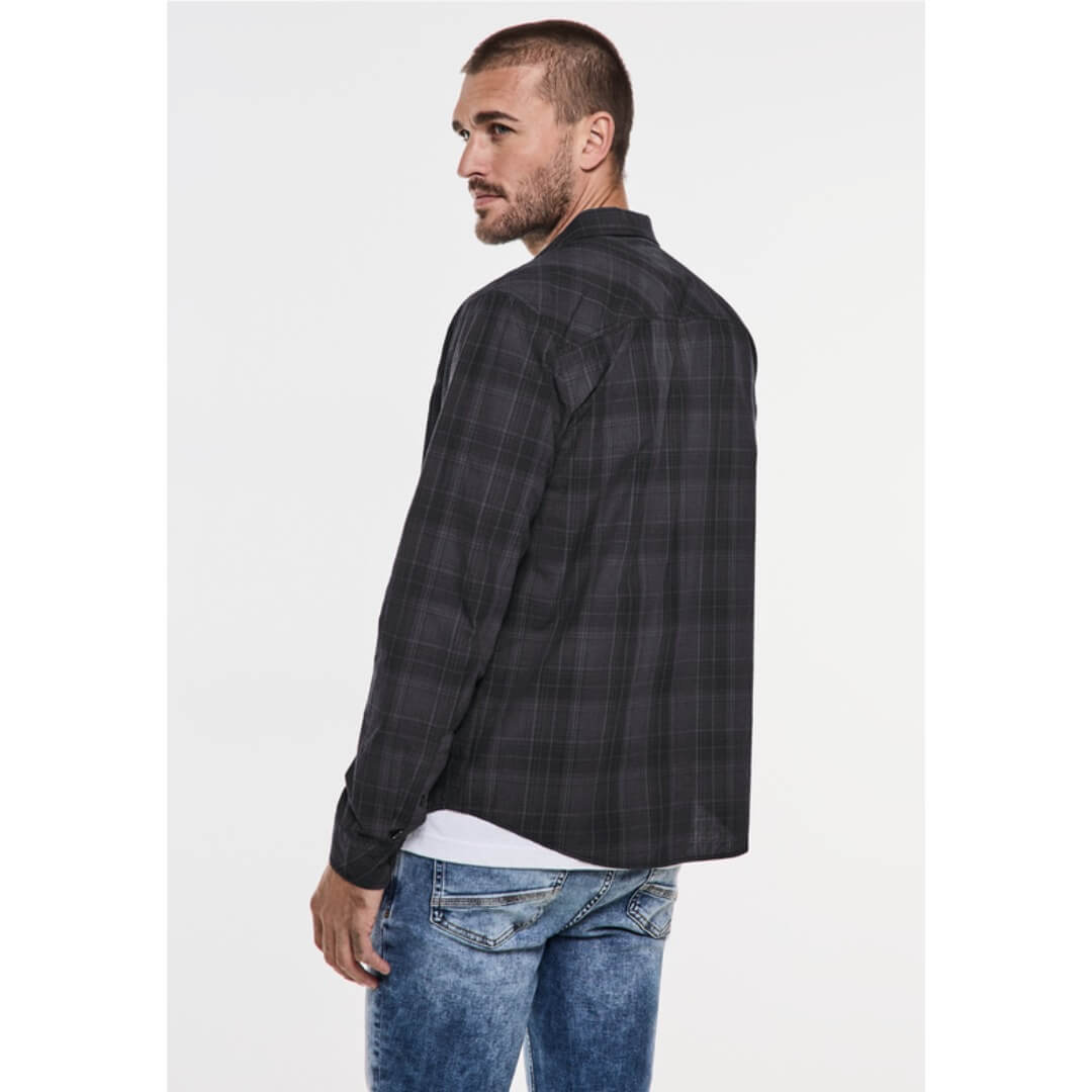 Street One ruutupaita, harmaa - Moment.fi