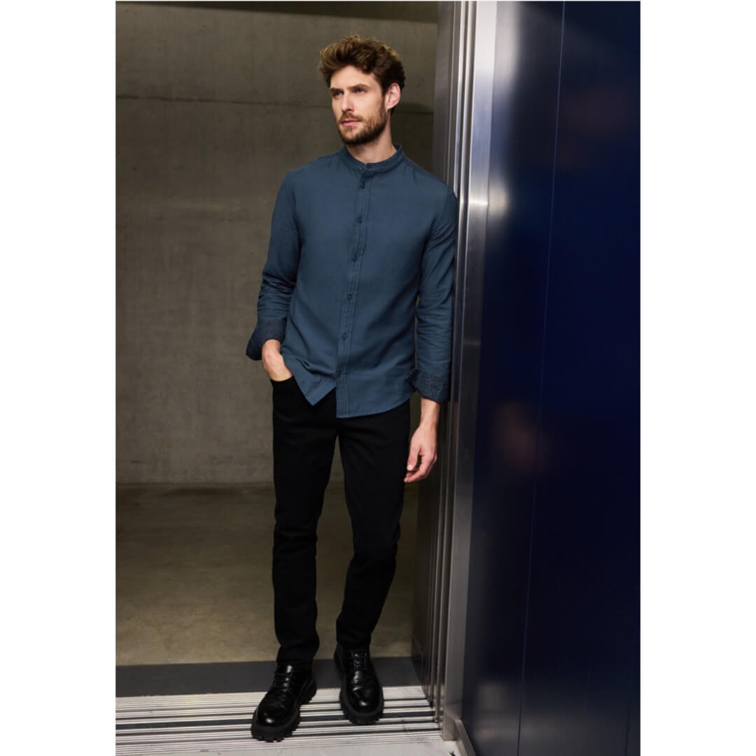 Street One pystykauluspaita, petrooli - Moment.fi