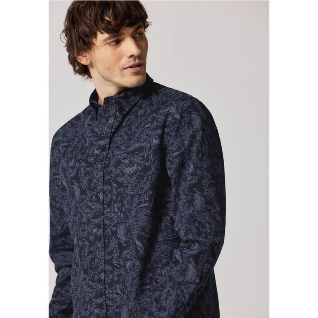 Street One kuosipaita, tummansininen - Moment.fi