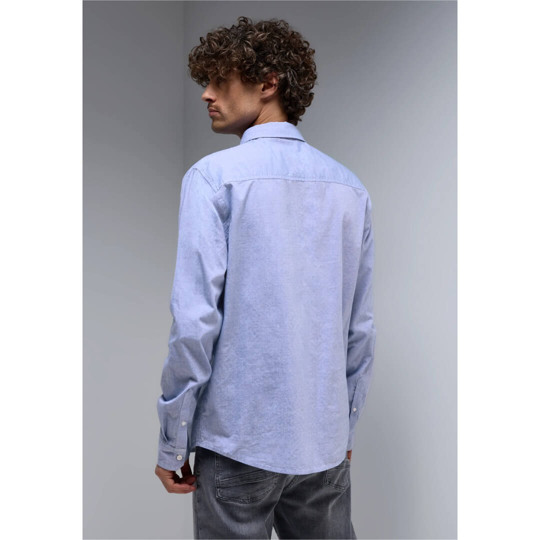 Street One kauluspaita, vaaleansininen - Moment.fi