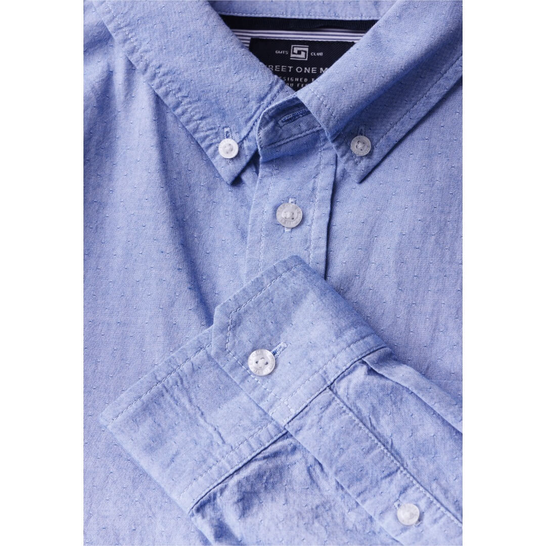 Street One kauluspaita, vaaleansininen - Moment.fi