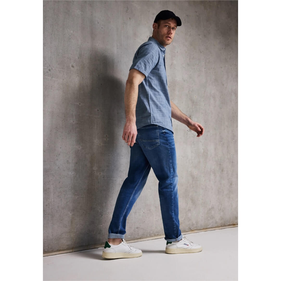 Street One paita chambray, sininen - Moment.fi