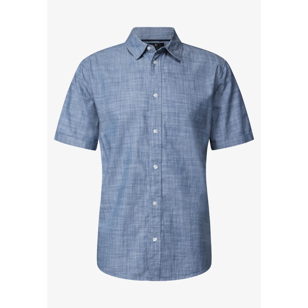 Street One paita chambray, sininen - Moment.fi