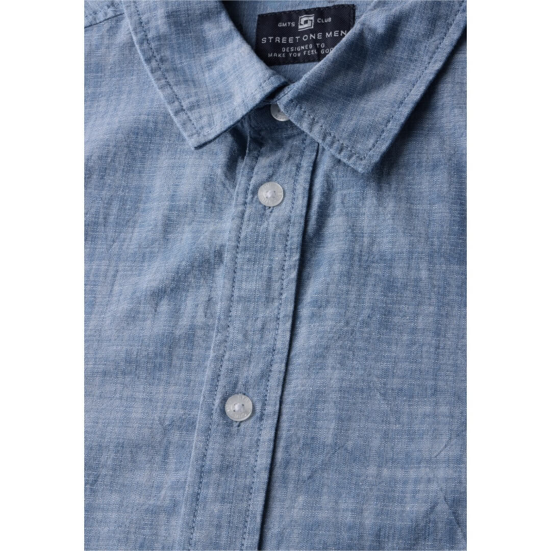 Street One paita chambray, sininen - Moment.fi