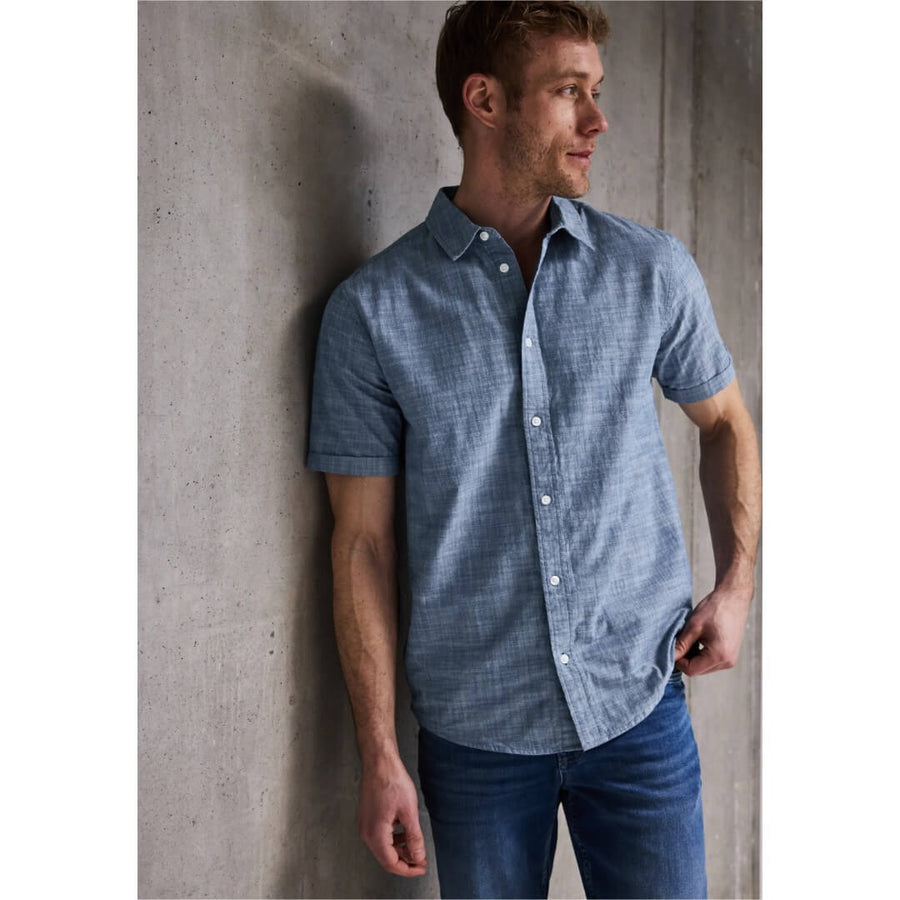 Street One paita chambray, sininen - Moment.fi