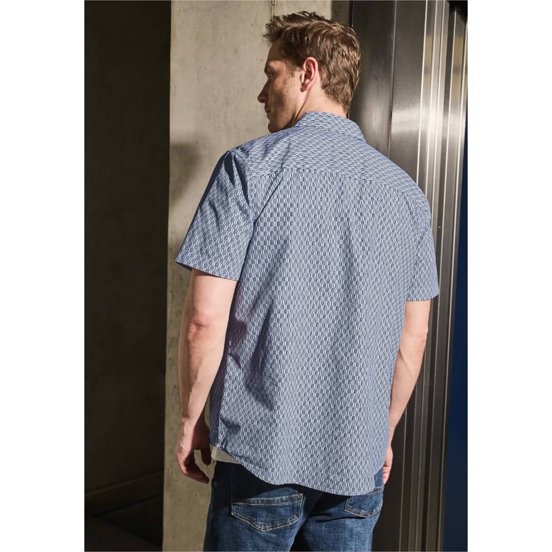 Street One kuosipaita, sininen - Moment.fi