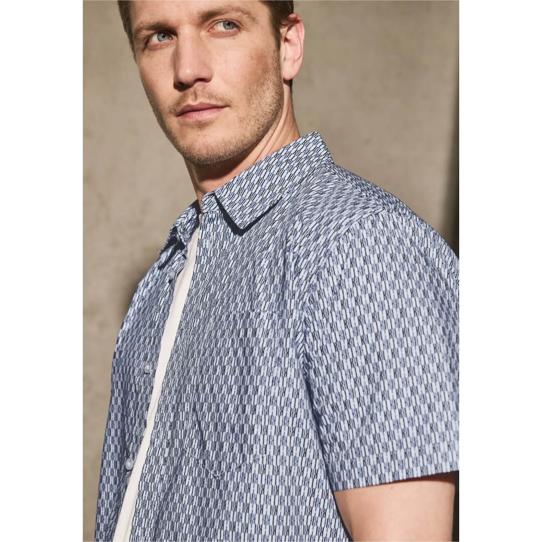 Street One kuosipaita, sininen - Moment.fi