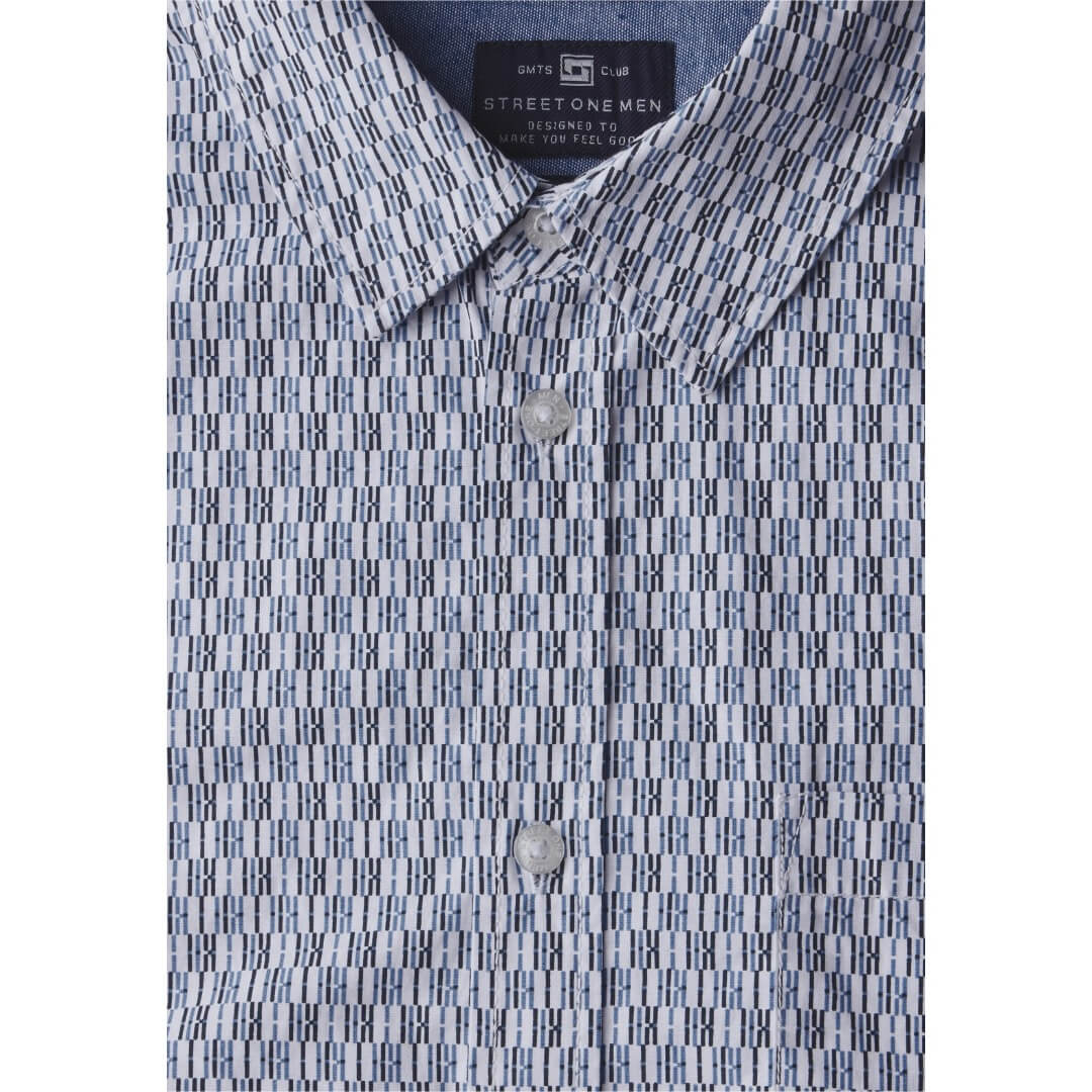 Street One kuosipaita, sininen - Moment.fi