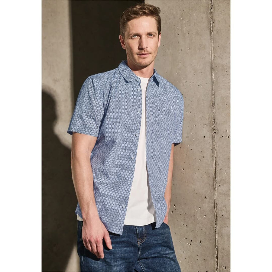 Street One kuosipaita, sininen - Moment.fi