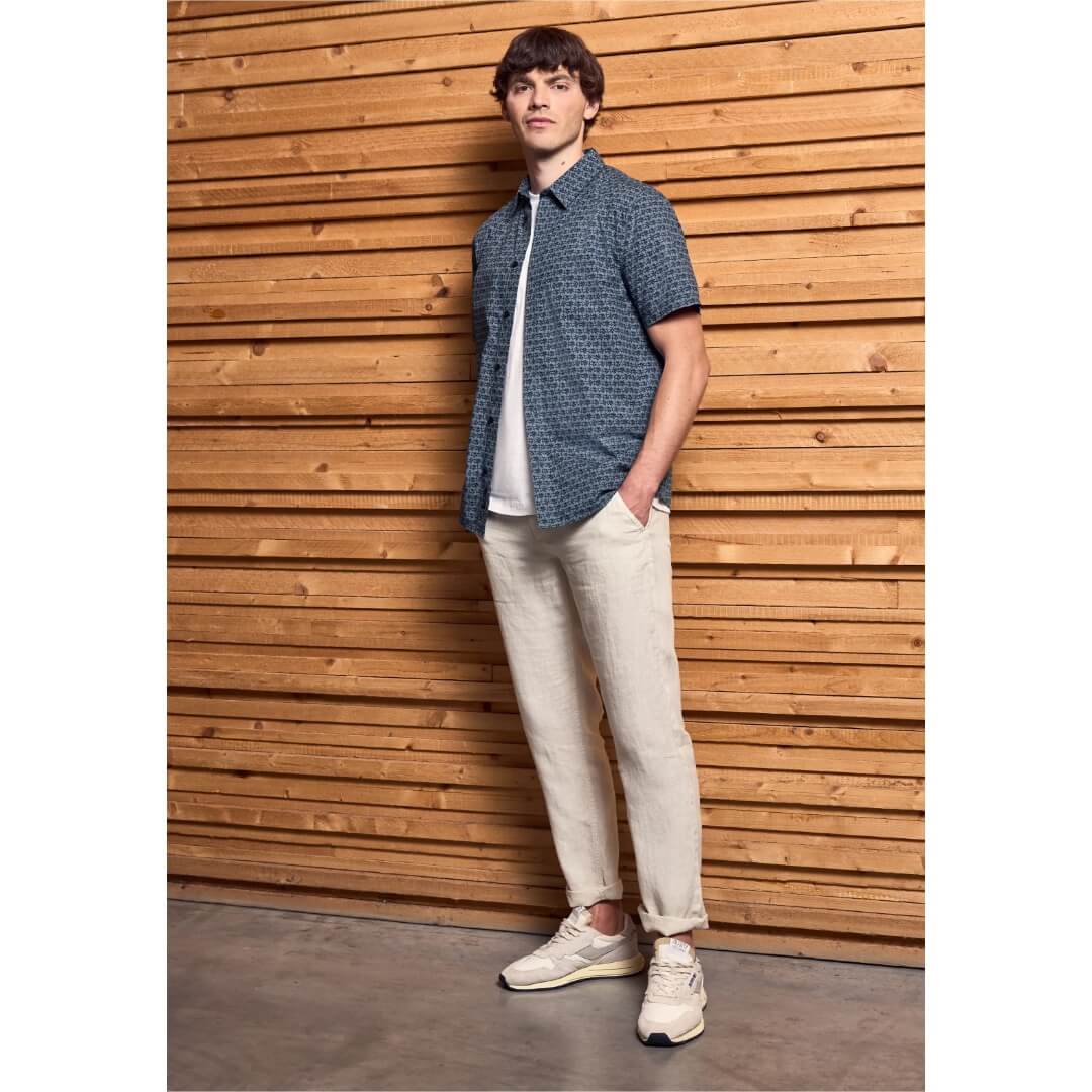 Street One kuosipaita, sininen - Moment.fi