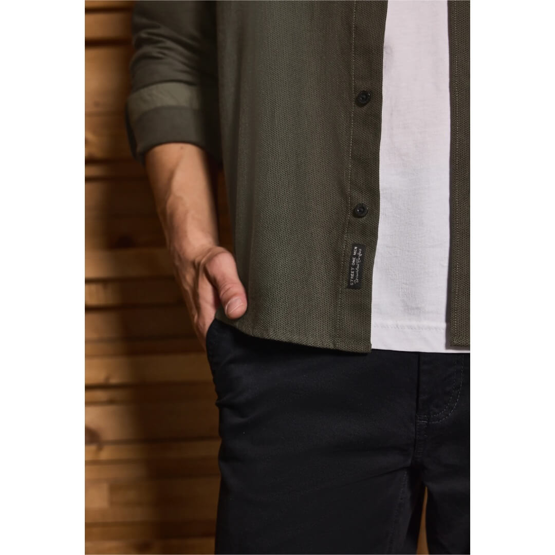 STREET ONE struktuuripaita, vihreä - Moment.fi