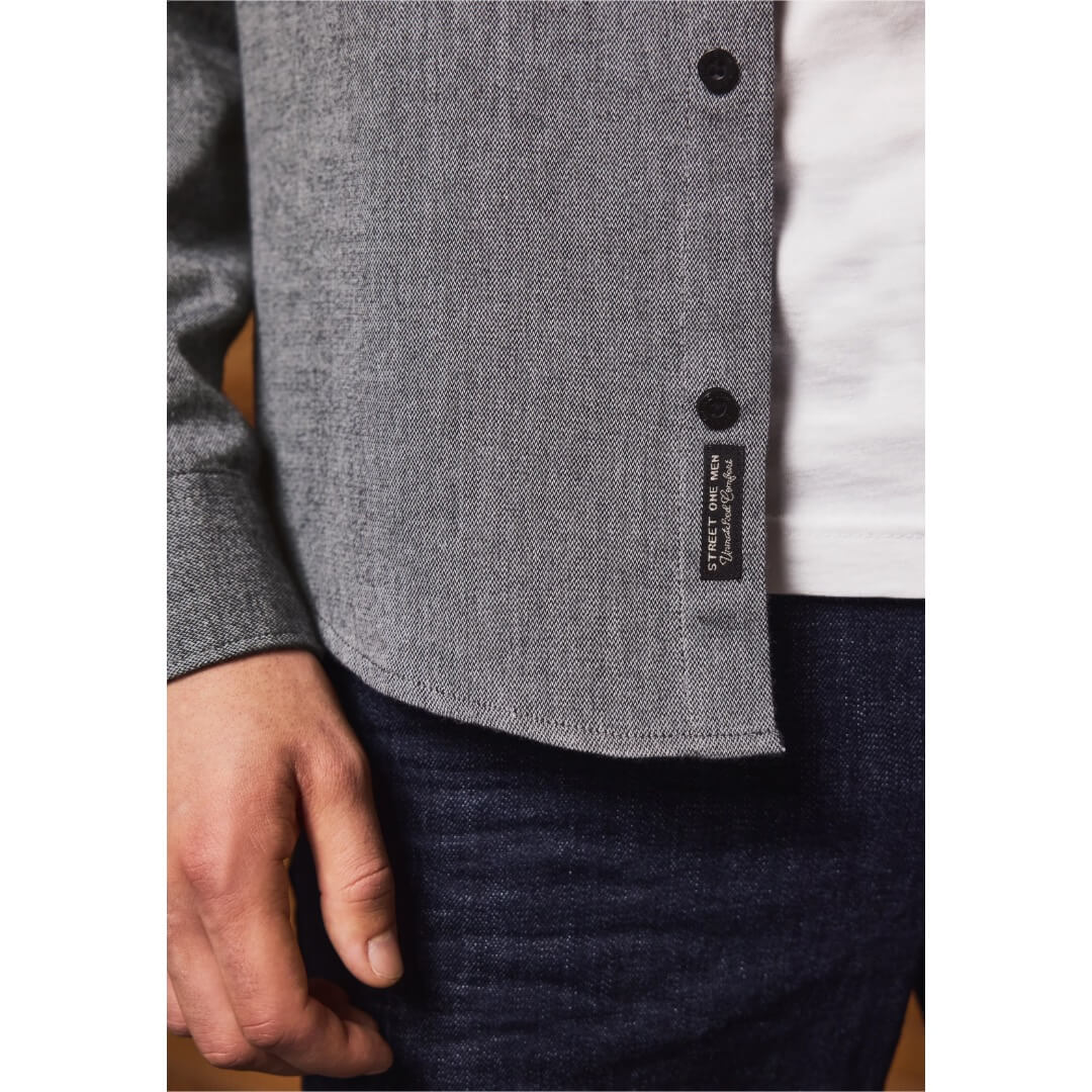 Street One struktuuripaita, harmaa - Moment.fi