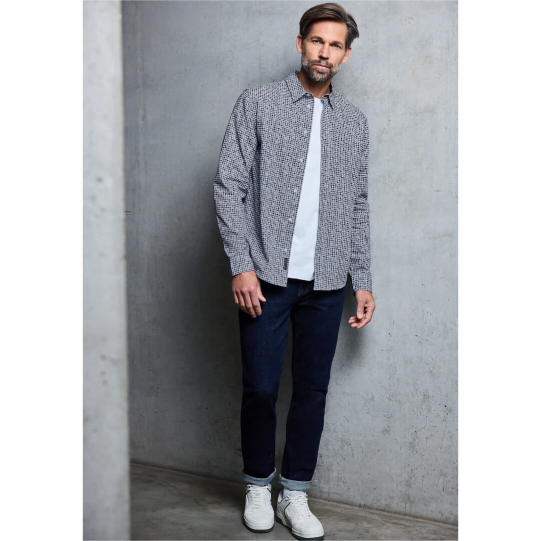 Street One kuosipaita, sininen