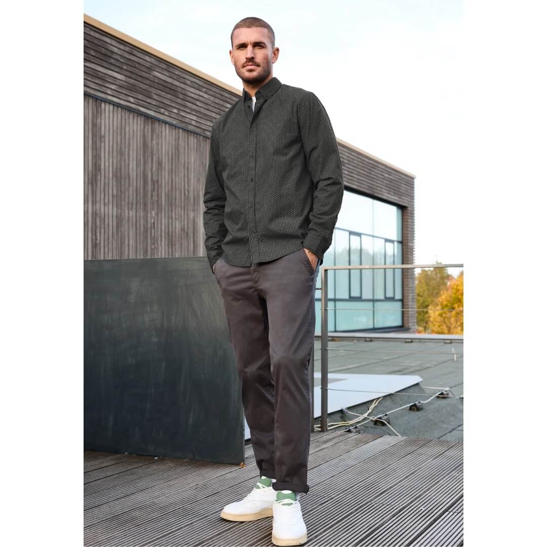 Street One kuosipaita, musta