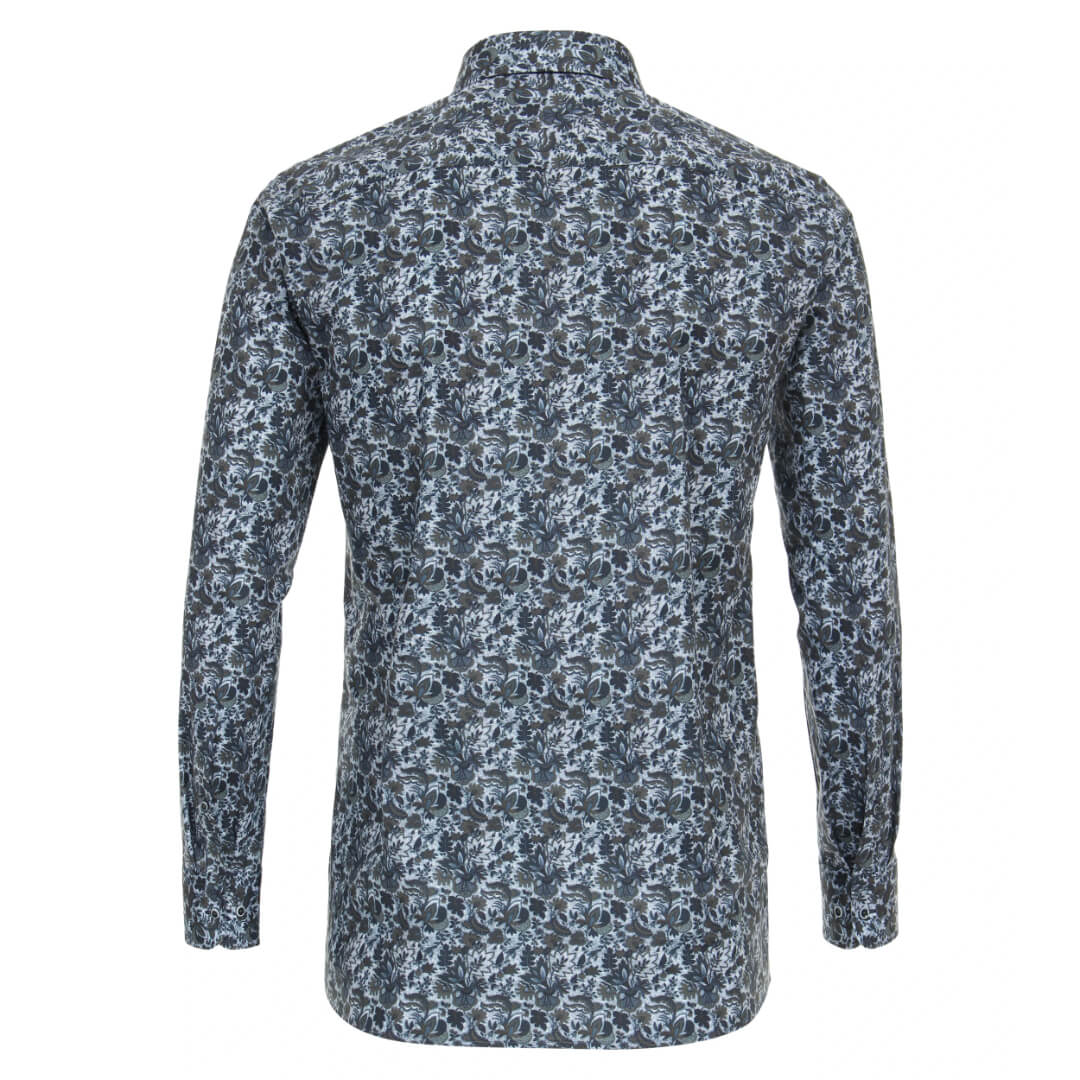 Casamoda paita stretch, sininen - Moment.fi