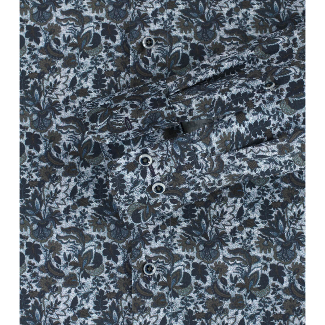 Casamoda paita stretch, sininen - Moment.fi