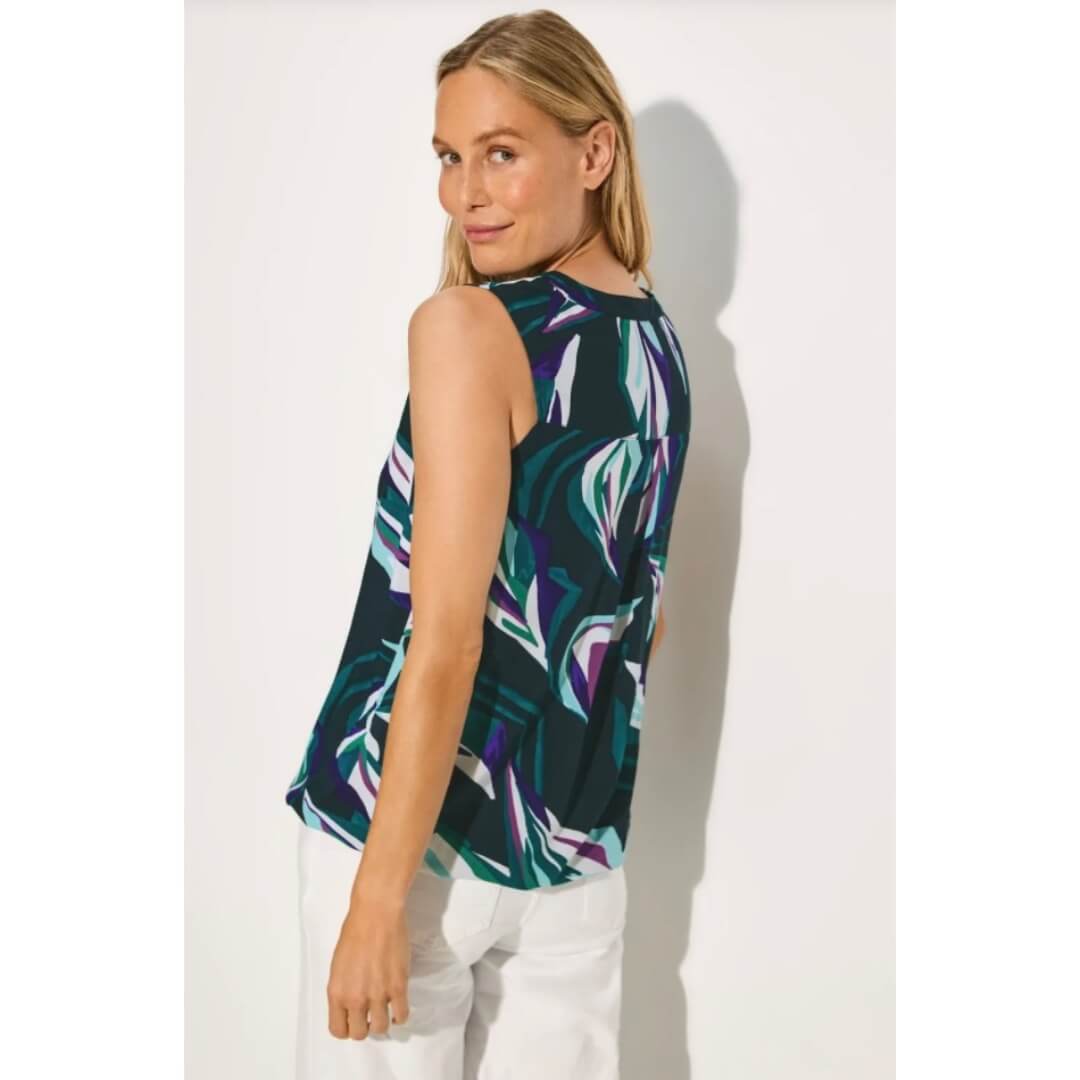 Cecil kuositoppi, tummanvihreä - Moment.fi