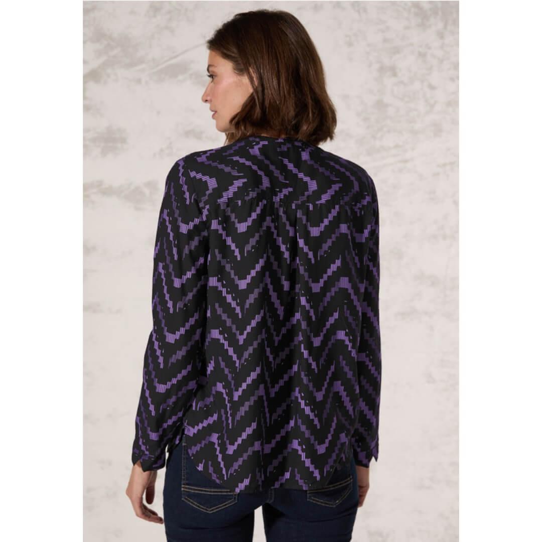 Cecil kuosipaita, lila - Moment.fi