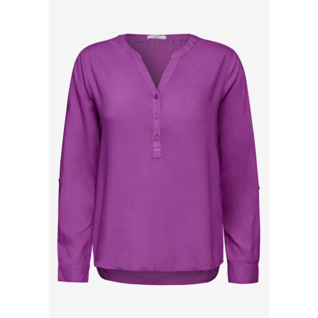 Cecil viskoosipaita, lila - Moment.fi