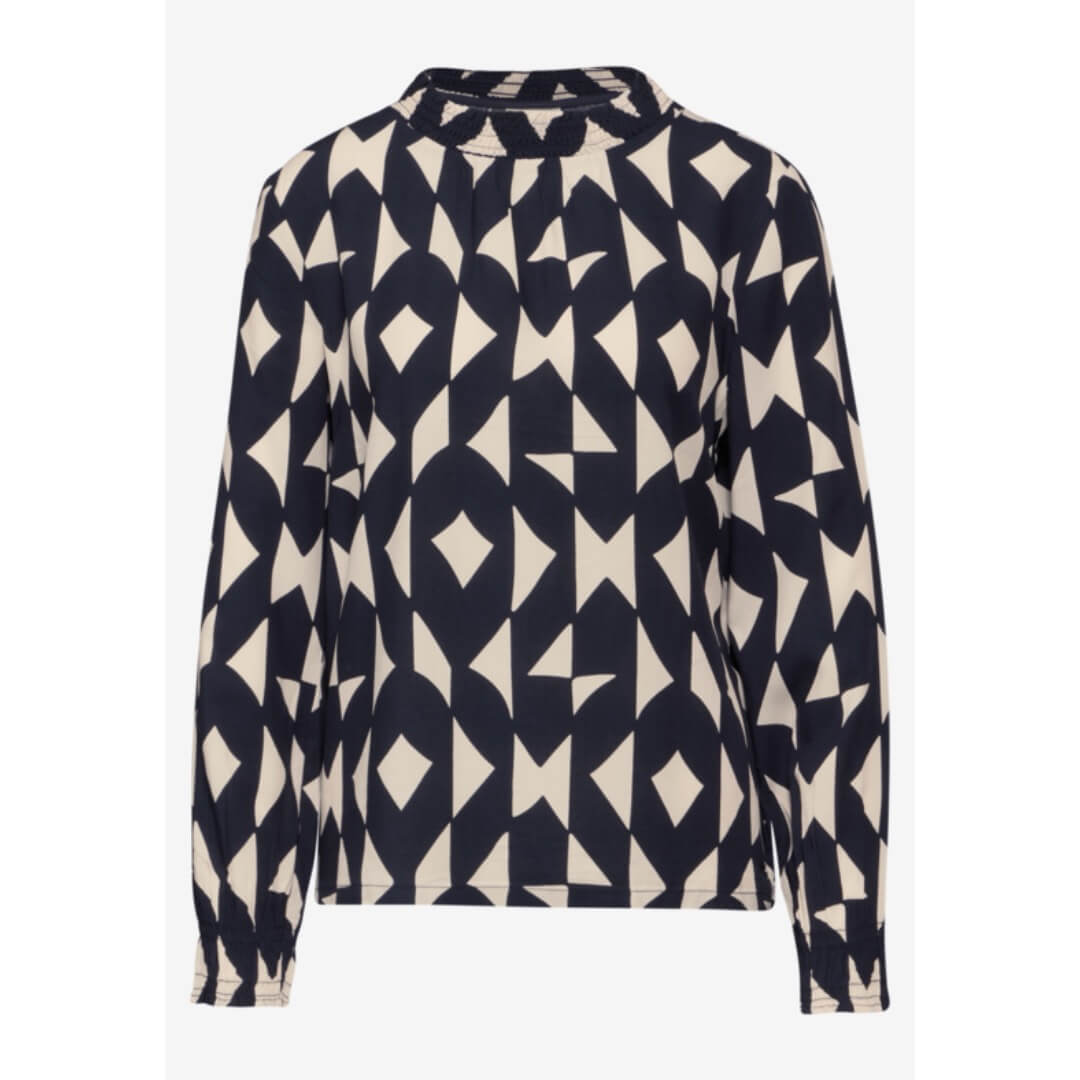 Street One kuosipaita, sininen - Moment.fi