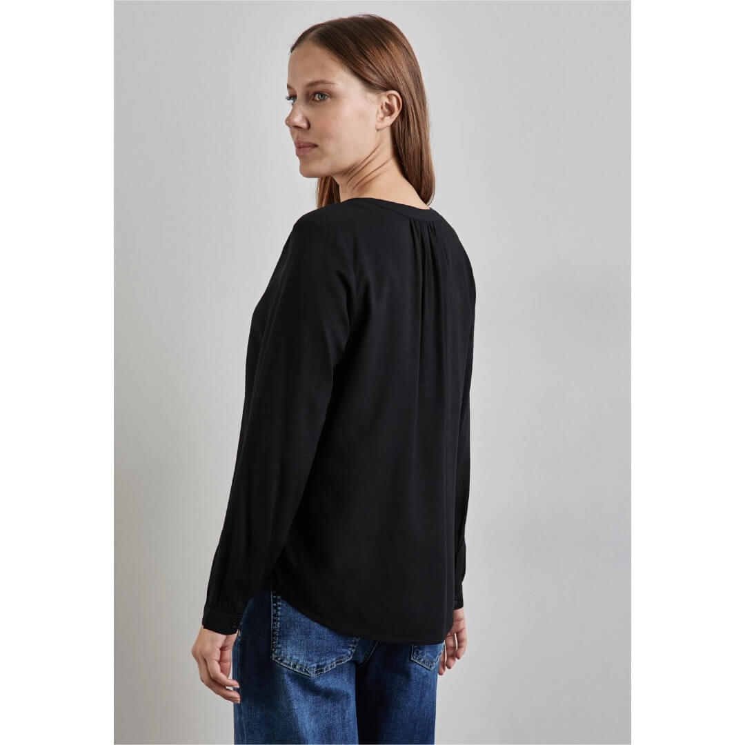 Street One paita tunika, musta - Moment.fi