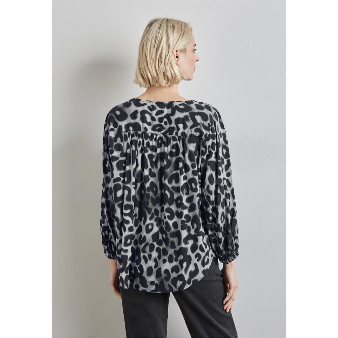 Street One kuosipaita, harmaa - Moment.fi