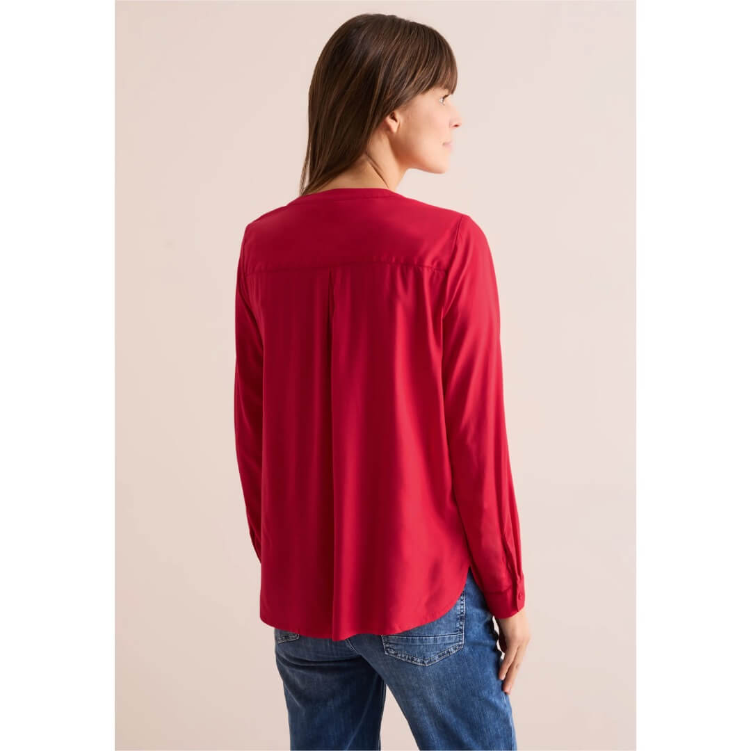 Cecil viskoosipaita, punainen - Moment.fi