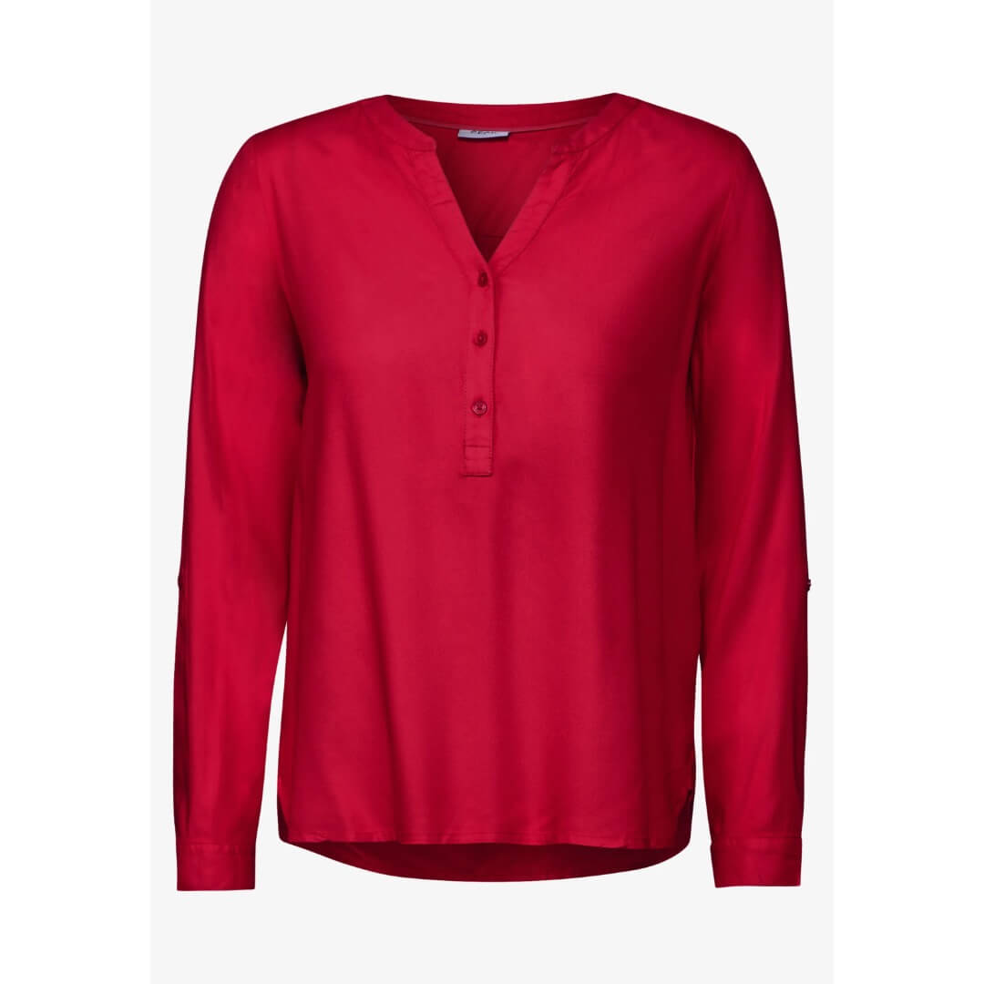 Cecil viskoosipaita, punainen - Moment.fi