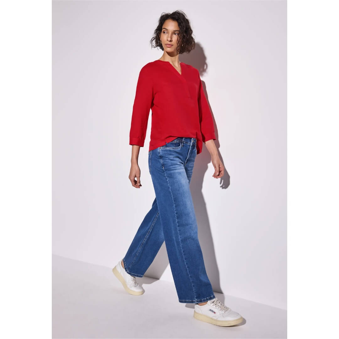 Street One pellavapaita, punainen - Moment.fi