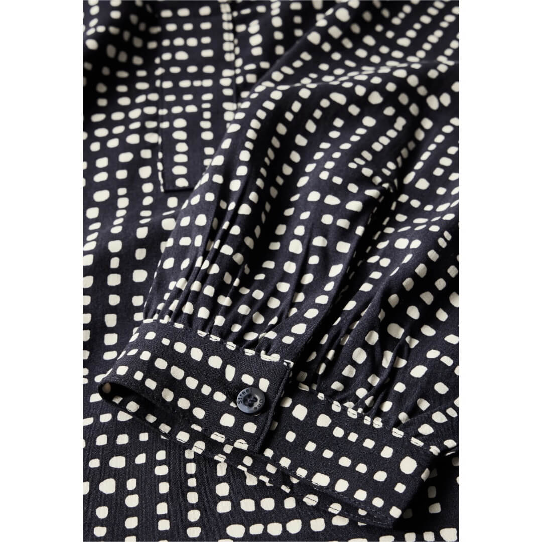 Street One kuosipaita, tummansininen - Moment.fi